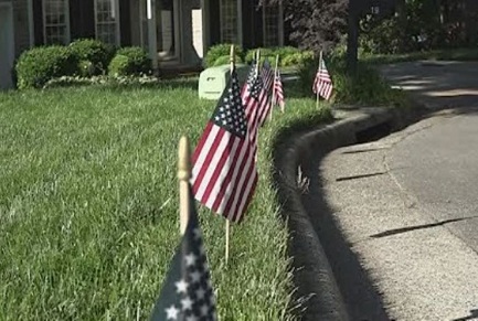 Flags Across The Triangle